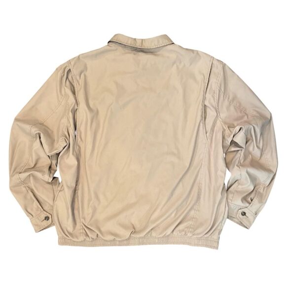 Polo Ralph Lauren Harrington Jacket Mens 2XL tan plaid Classic Zip Up pony logo - Picture 2 of 12